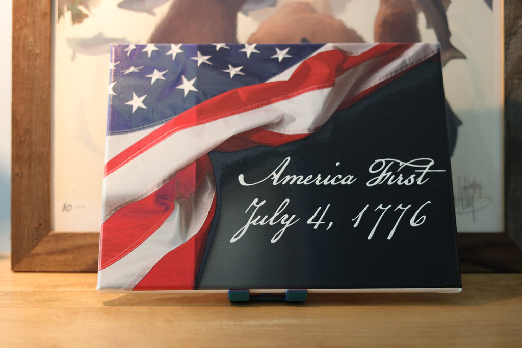 America First 250th Canvas Picture