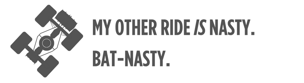 Bat-Nasty Bumper Decals