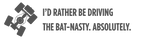 Bat-Nasty Bumper Decals