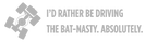 Bat-Nasty Bumper Decals